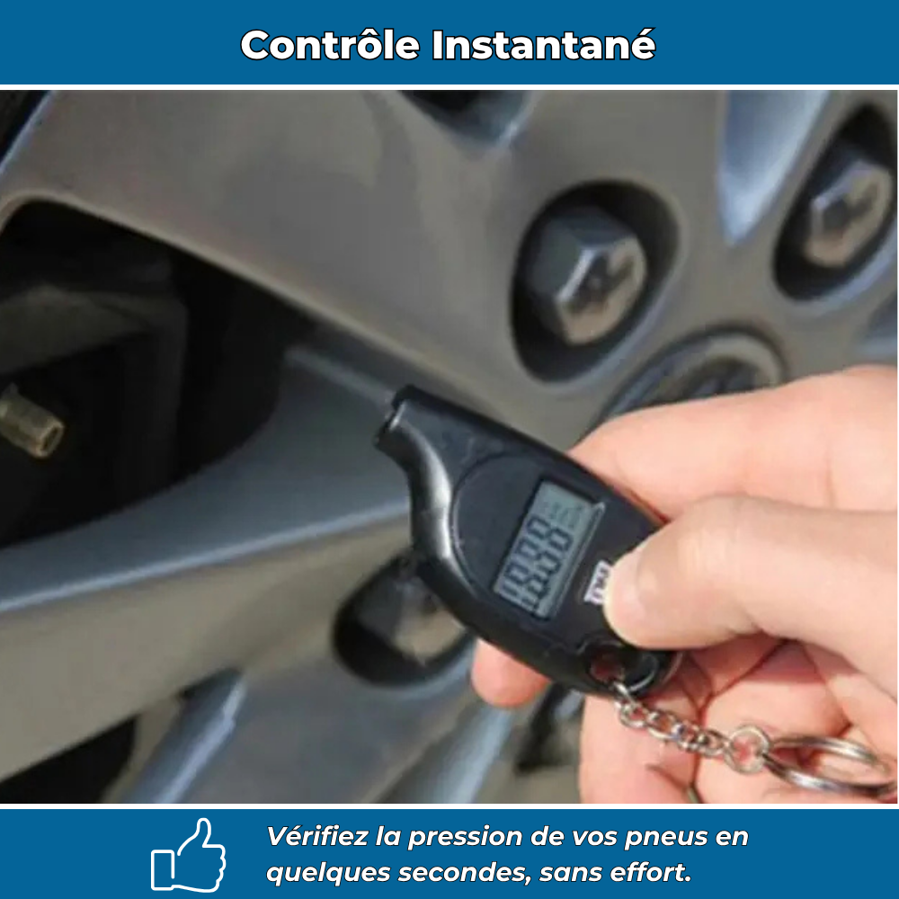 AirCheck PRO – Manomètre digital haute précision pour pneus auto et moto