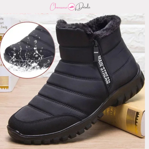 bottes chaudes et antidérapantes unisexe