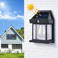 Lampe Murale Solaire LED Extérieure Étanche IP65 avec Détecteur de Mouvement – Éclairage Jardin Terrasse Entrée