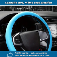 GripVolant – Housse de volant en silicone antidérapante