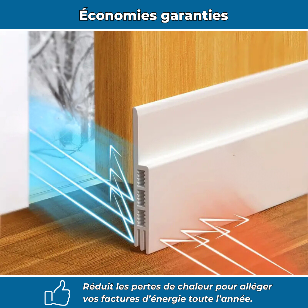 Iso'Max | Bas de porte isolant contre le froid, le bruit et les poussières