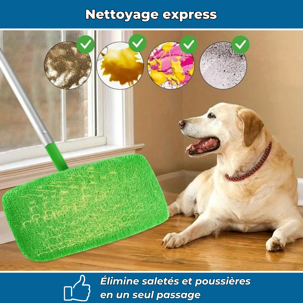 CleaNéo – Housse réutilisable pour Swiffer (Lot de 5)