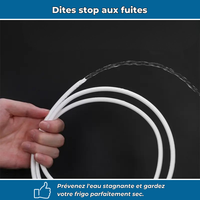 Kit de débouchage pour trou d’évacuation de réfrigérateur