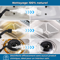 VapoClean™ | Nettoyeur à Vapeur Électrique Haute Pression | Multi-Usages Sans Produits Chimiques