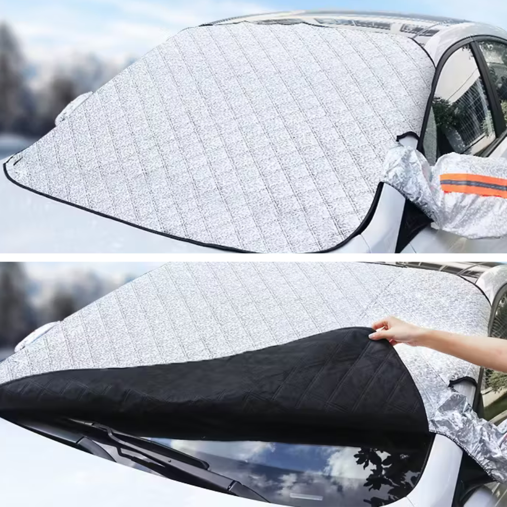Bâche de pare-brise pour voiture – Protection hiver été, anti-grêle, usage extérieur