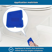 Kit 4 en 1 pour joints silicone parfaits