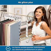 EasyFlex – Cintre gain de place 5 couches