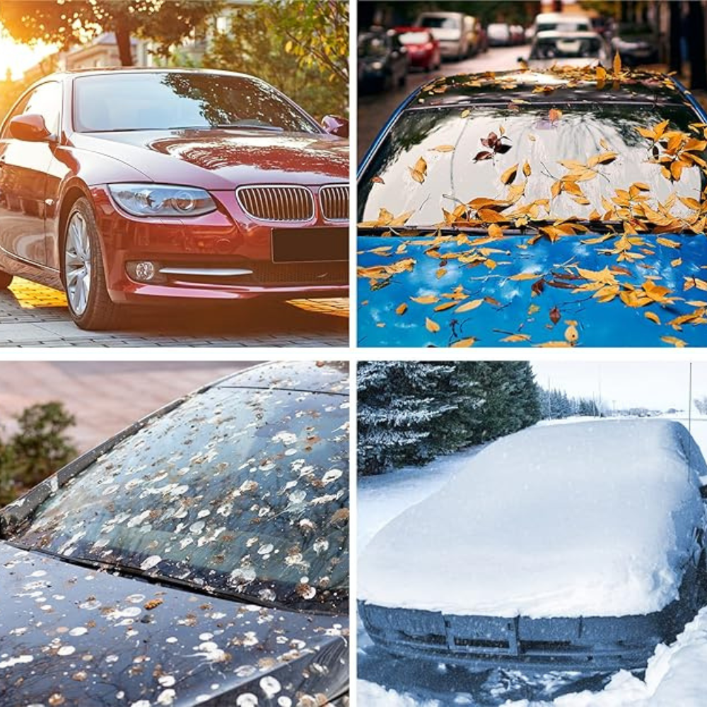 Protection pare-brise universelle voiture – Bâche anti-neige, anti-givre, anti-grêle