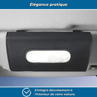 Distributeur de mouchoirs pour pare-soleil de voiture