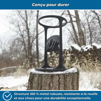 Fendeur de bûches robuste | Fend le bois sans effort