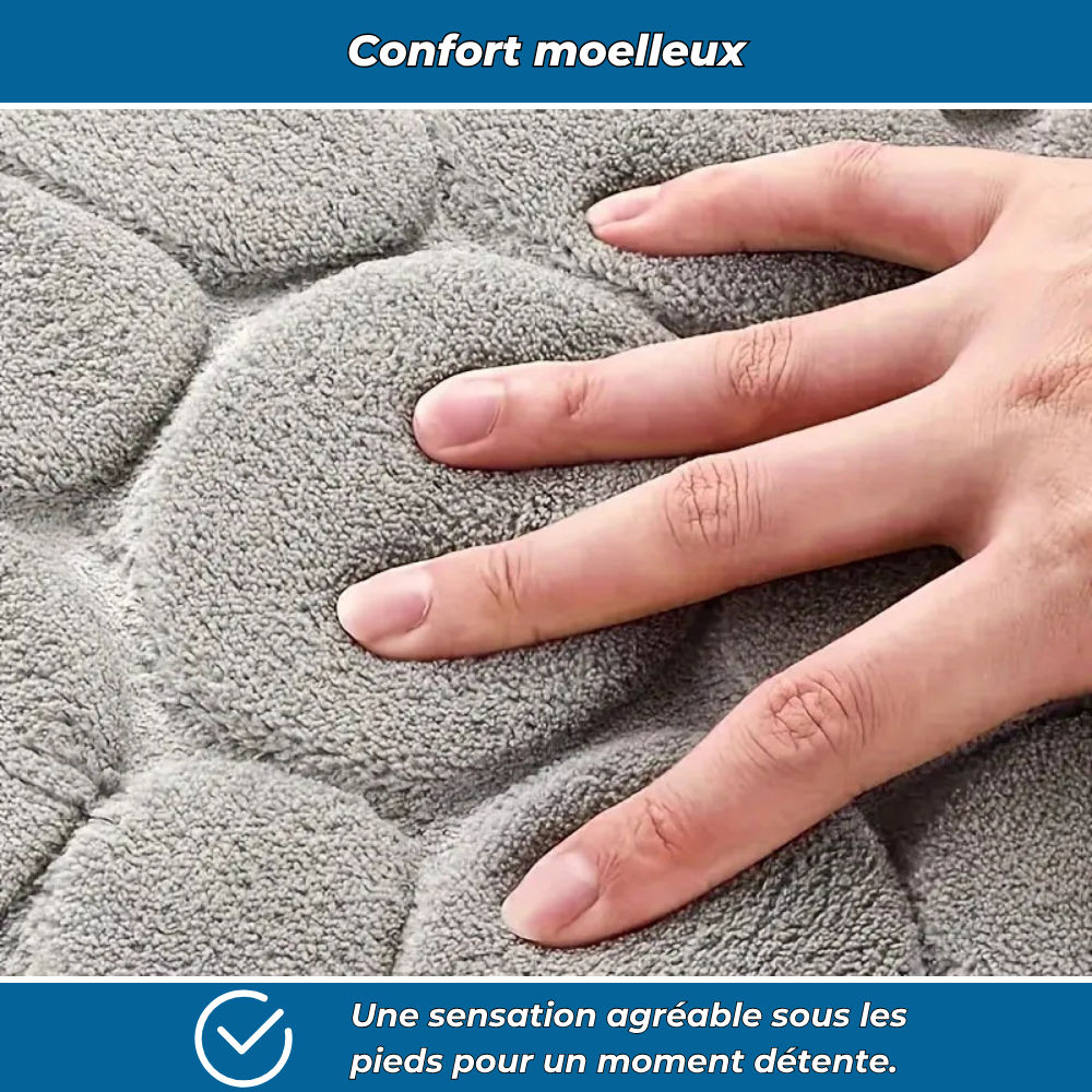 Tapis de salle de bain absorbant & confortable