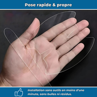 HandGrip PRO – Films protecteurs anti-rayures pour poignées de voiture (pack de 8)