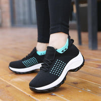 Chaussures transpirantes antidérapantes et confortables pour femme