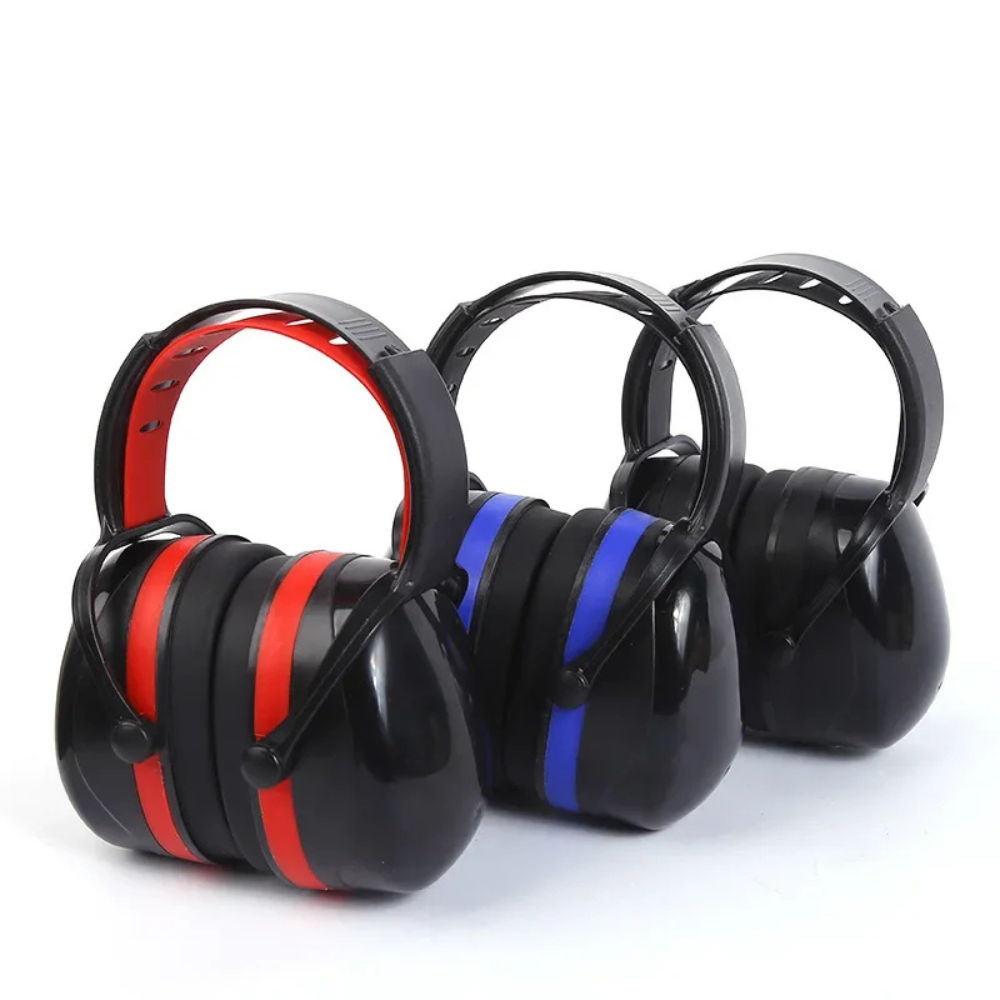 SafeEar | Casque anti-bruit de travail – Chantiers, voirie, aéroports, noir