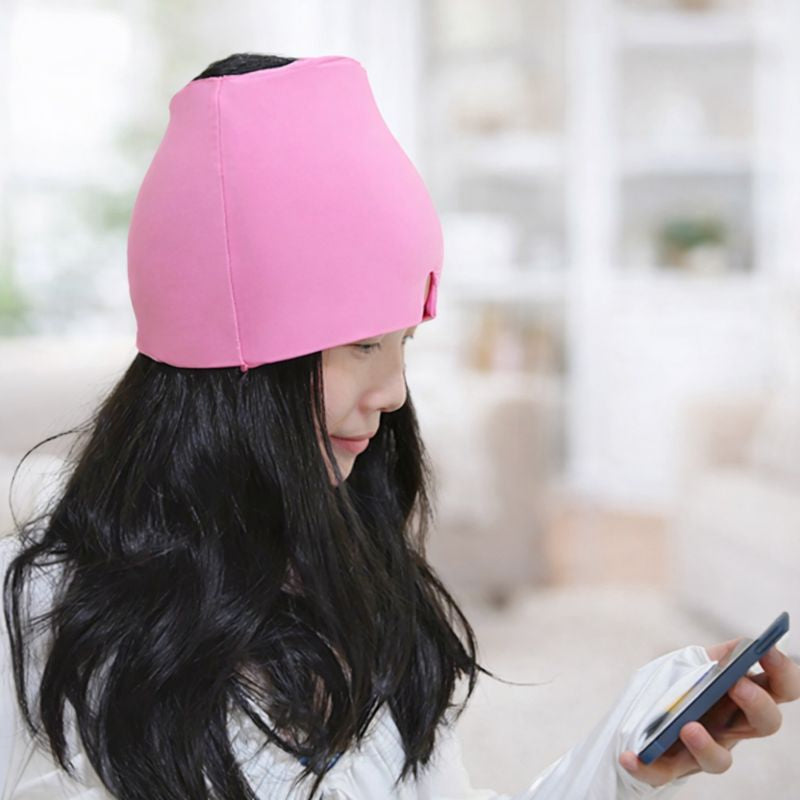 CryoCalm | Masque Migraine Froid Gel Rafraîchissant | Bonnet anti-migraine à thérapie par le froid
