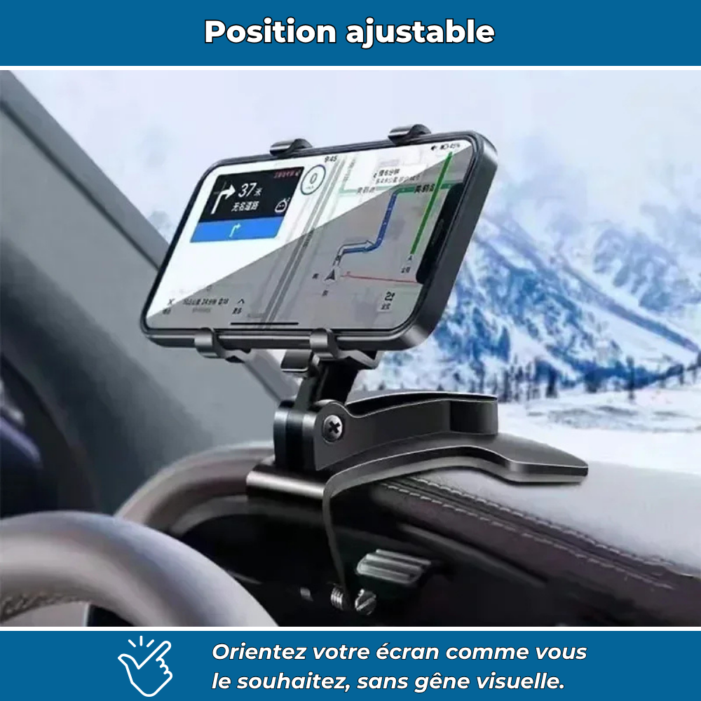 AutoClip – Support de téléphone pour tableau de bord