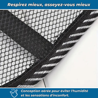 ZenBack – Coussin de soutien lombaire avec effet massage