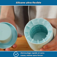Moule à glaçons en silicone grande capacité