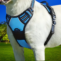 Harnais anti-évasion chien + laisse et distributeur – réglable et réfléchissant