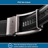 Ceinture réglable sans trous pour homme
