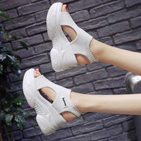 sandales ouvertes au design tendance pour femme
