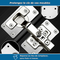 Kit de réparation pour charnières de placard