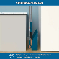 Kit balai rotatif et pelle à long manche