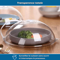 Cloche anti-éclaboussures pour micro-ondes