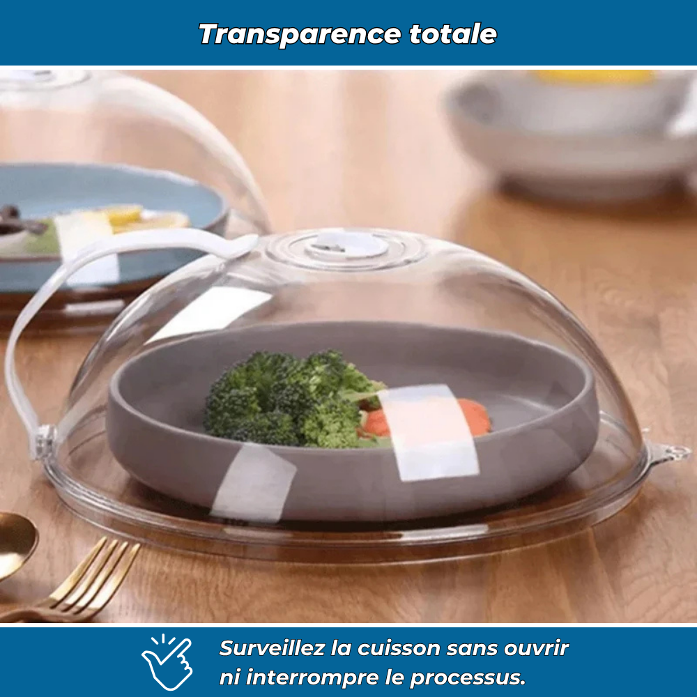 Cloche anti-éclaboussures pour micro-ondes