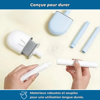 FlexiWC – Brosse WC en silicone souple et efficace