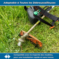 Fil de Débroussailleuse Ultra-Résistant en Nylon Torsadé – Haute Durabilité pour Entretien de Jardin