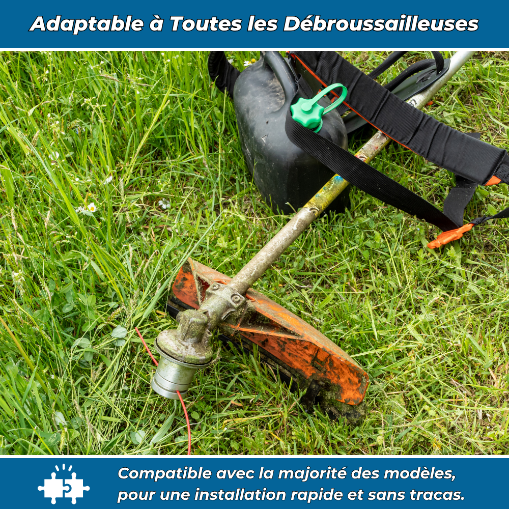 Fil de Débroussailleuse Ultra-Résistant en Nylon Torsadé – Haute Durabilité pour Entretien de Jardin