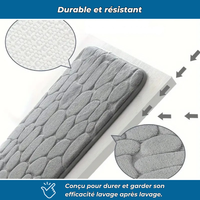 Tapis de salle de bain absorbant & confortable