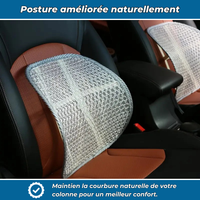 ZenBack – Coussin de soutien lombaire avec effet massage