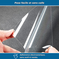 ClariFilm – Protection murale transparente et réutilisable