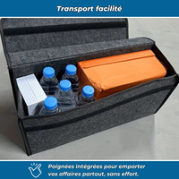 Boîte de rangement pliable pour voiture
