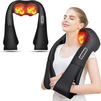 Masseur Électrique pour Cou et Épaules avec Chaleur Relaxante