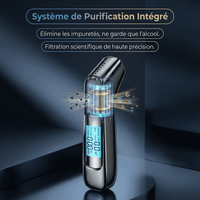Alcotex™ – Éthylotest Électronique Portable à Lecture Rapide et Écran LCD