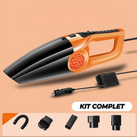 Aspirateur auto compact double usage