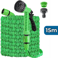 FlexiFlow｜Tuyau d’arrosage extensible｜8 modes de jets haute pression