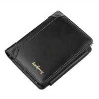 Portefeuille homme à triple pli sécurisé