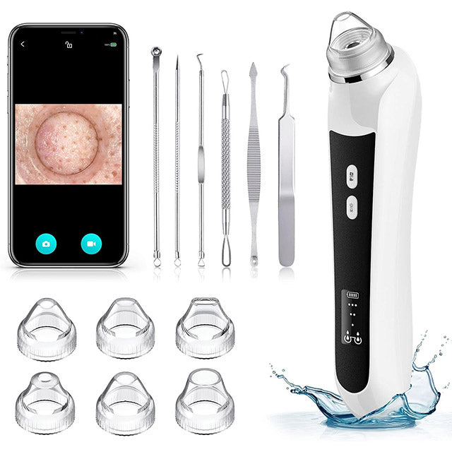 Aspirateur de Peau avec Caméra - Nettoyant Pores Profond
