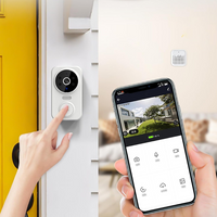 Sonnette Connectée WiFi avec Caméra HD et Alarme - Santeova