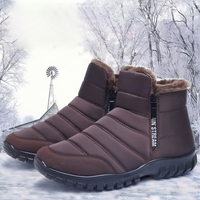 bottes chaudes et antidérapantes unisexe