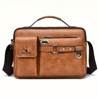 Sac bandoulière homme multi-compartiments