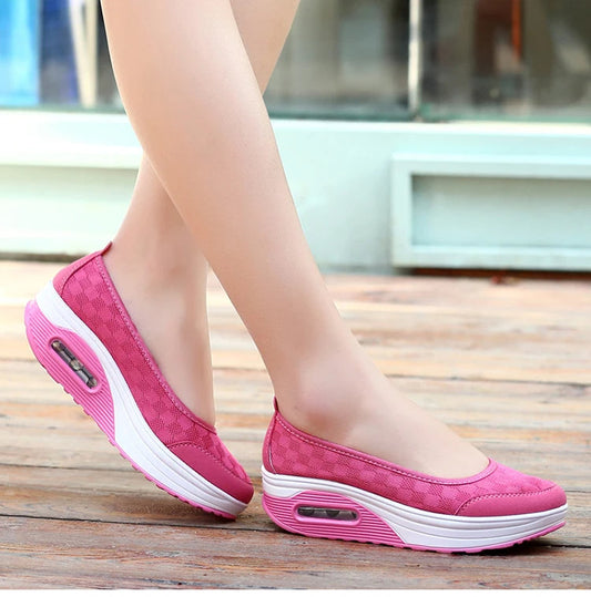 chaussures à plateforme ultra légères pour femme