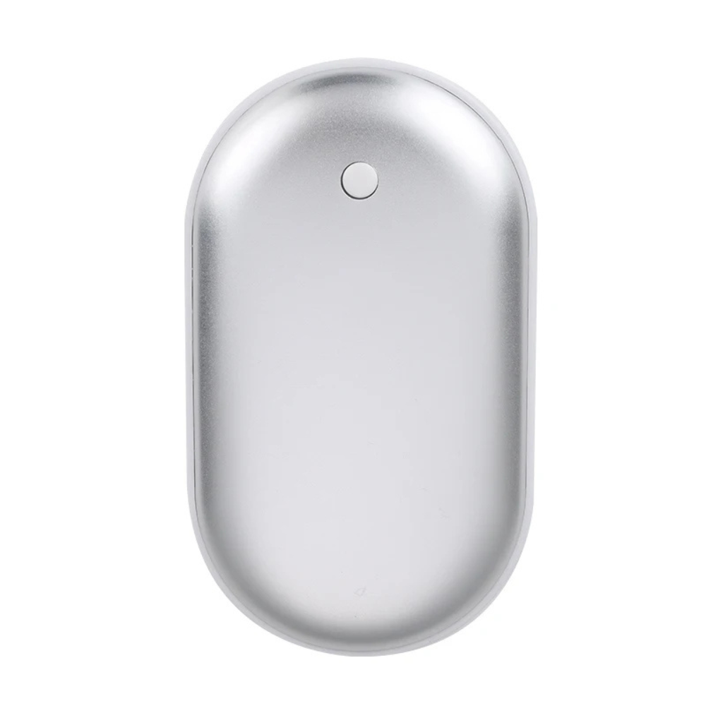 DualWarm | Chauffe-mains rechargeable réutilisable double face ultra-fin – 3 niveaux de chaleur