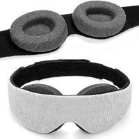 Masque de Nuit pour Yeux - Confortable et Ajustable - Santeova