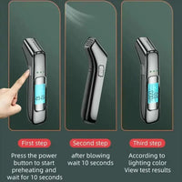 Alcotex™ – Éthylotest Électronique Portable à Lecture Rapide et Écran LCD