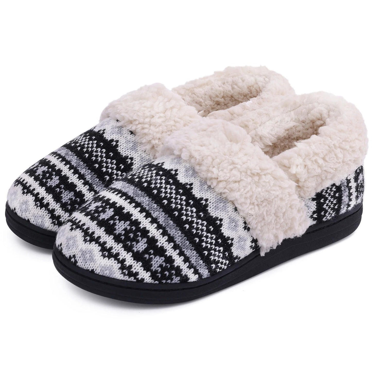 Pantoufles de maison douces et chaudes en peluche